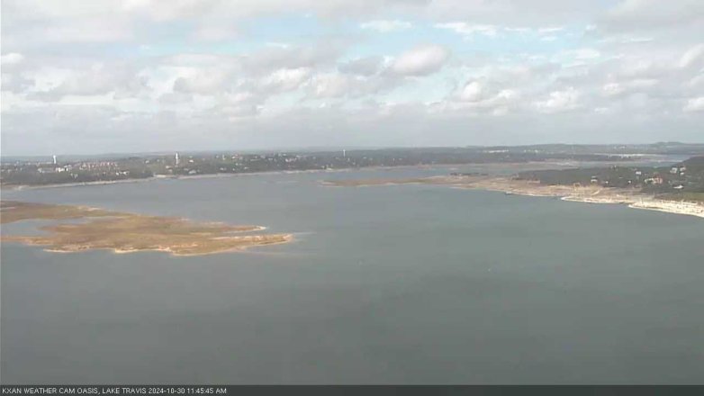 Lake Travis webcam, October 30, 2024 11:45 AM CT