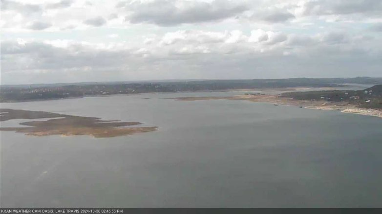 Lake Travis webcam, October 30, 2024 2:45 PM CT