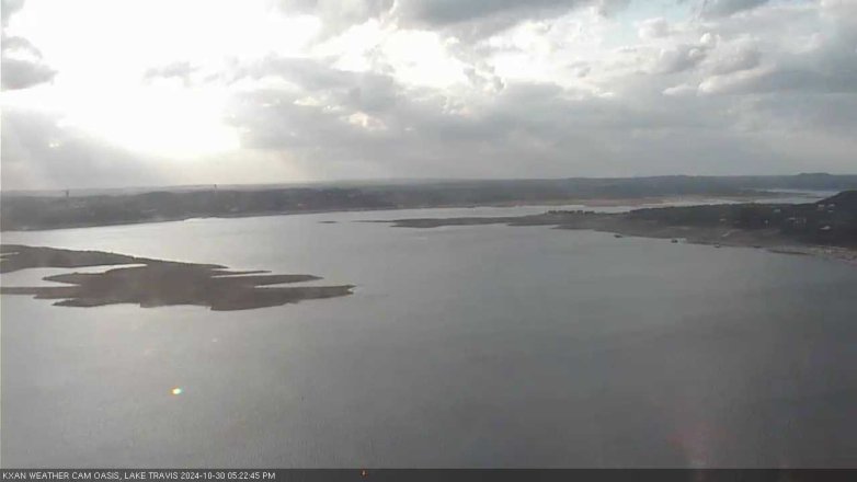 Lake Travis webcam, October 30, 2024 5:25 PM CT