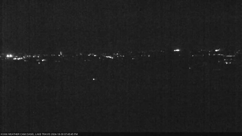 Lake Travis webcam, October 30, 2024 7:45 PM CT