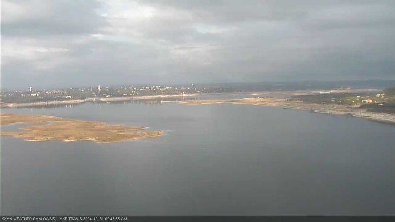Lake Travis webcam, October 31, 2024 9:45 AM CT