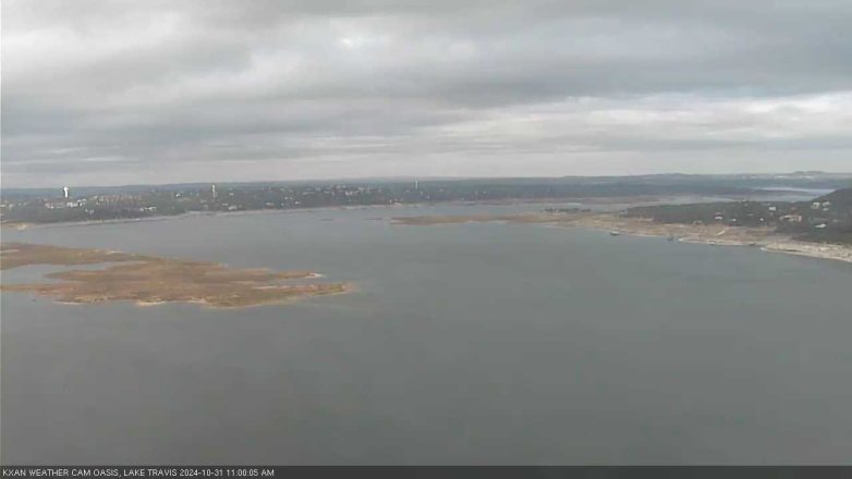 Lake Travis webcam, October 31, 2024 11:00 AM CT