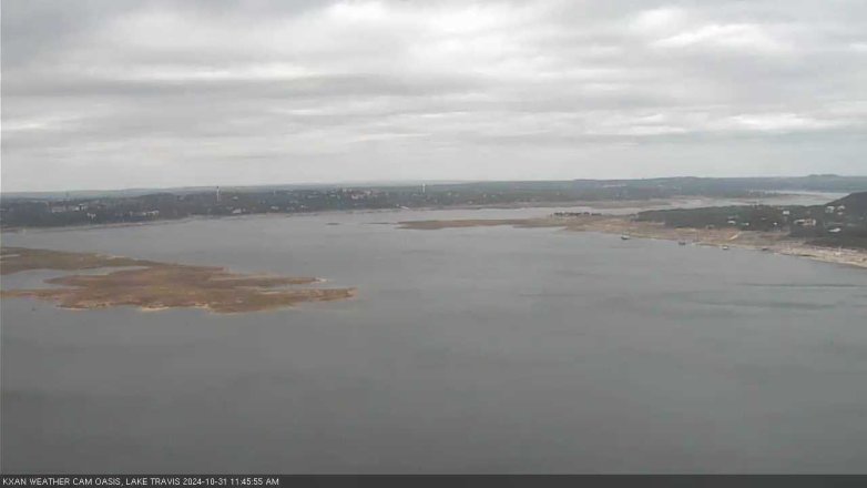 Lake Travis webcam, October 31, 2024 11:45 AM CT