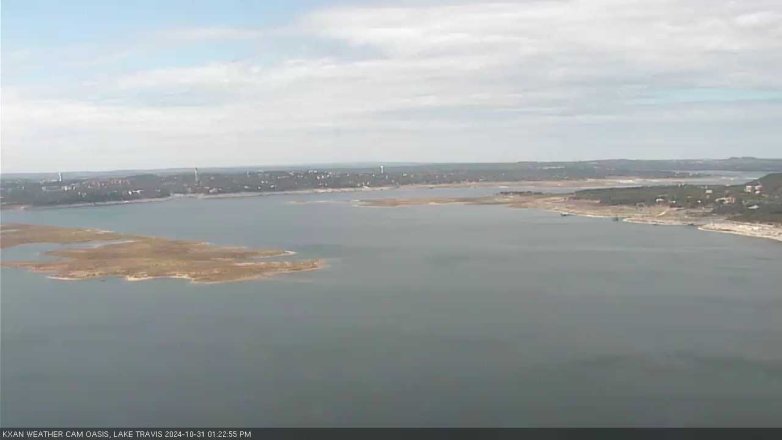 Lake Travis webcam, October 31, 2024 1:25 PM CT