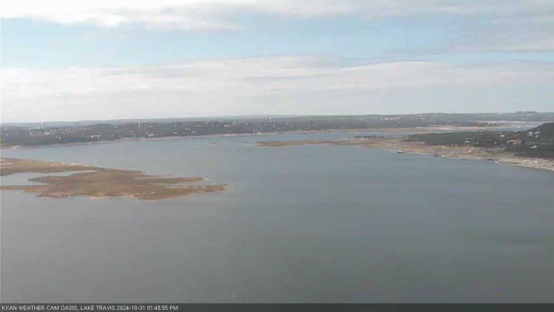 Lake Travis webcam, October 31, 2024 1:45 PM CT