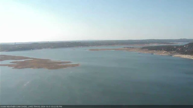 Lake Travis webcam, October 31, 2024 3:25 PM CT
