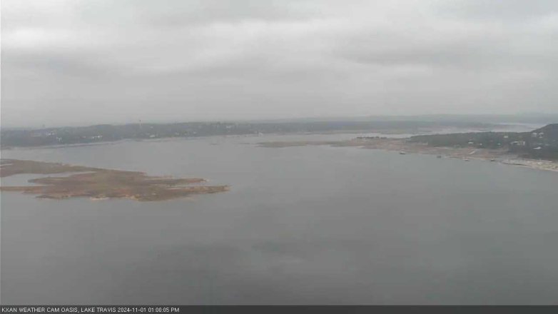 Lake Travis webcam, November 1, 2024 1:00 PM CT