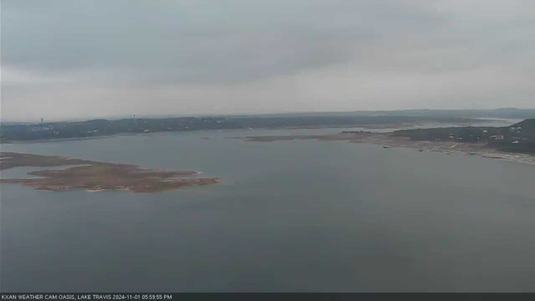 Lake Travis webcam, November 1, 2024 6:00 PM CT