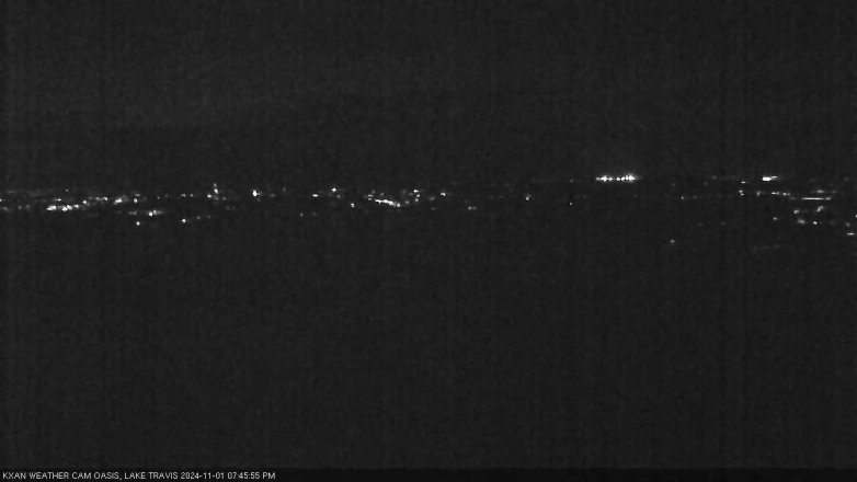 Lake Travis webcam, November 1, 2024 7:45 PM CT