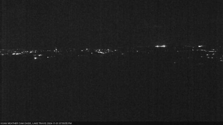 Lake Travis webcam, November 1, 2024 8:00 PM CT