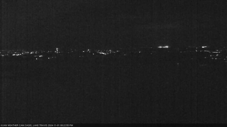 Lake Travis webcam, November 1, 2024 8:25 PM CT