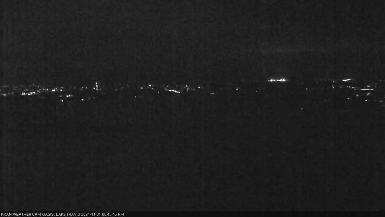 Lake Travis webcam, November 1, 2024 8:45 PM CT