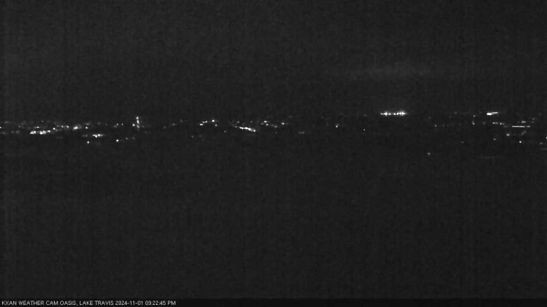 Lake Travis webcam, November 1, 2024 9:25 PM CT