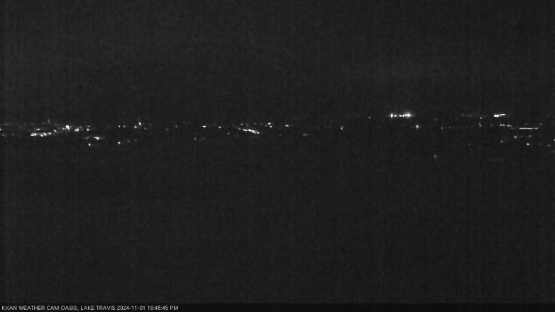 Lake Travis webcam, November 1, 2024 10:45 PM CT