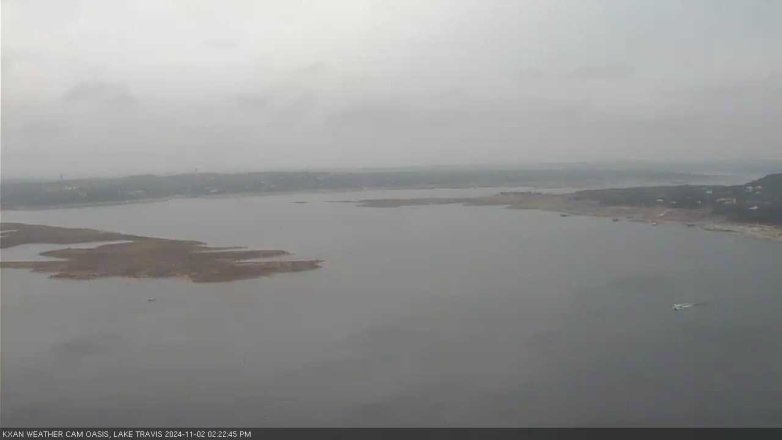 Lake Travis webcam, November 2, 2024 2:25 PM CT