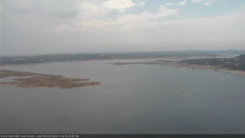 Lake Travis webcam, November 2, 2024 3:25 PM CT