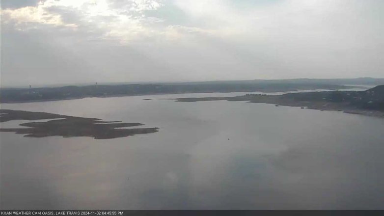 Lake Travis webcam, November 2, 2024 4:45 PM CT