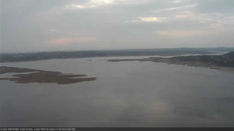 Lake Travis webcam, November 2, 2024 5:25 PM CT