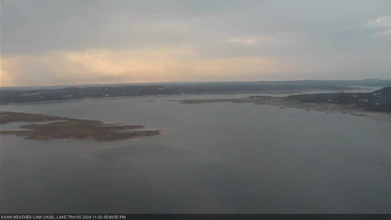 Lake Travis webcam, November 2, 2024 5:45 PM CT