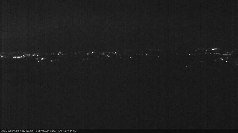 Lake Travis webcam, November 2, 2024 10:25 PM CT