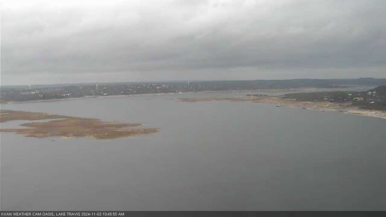 Lake Travis webcam, November 3, 2024 10:45 AM CT