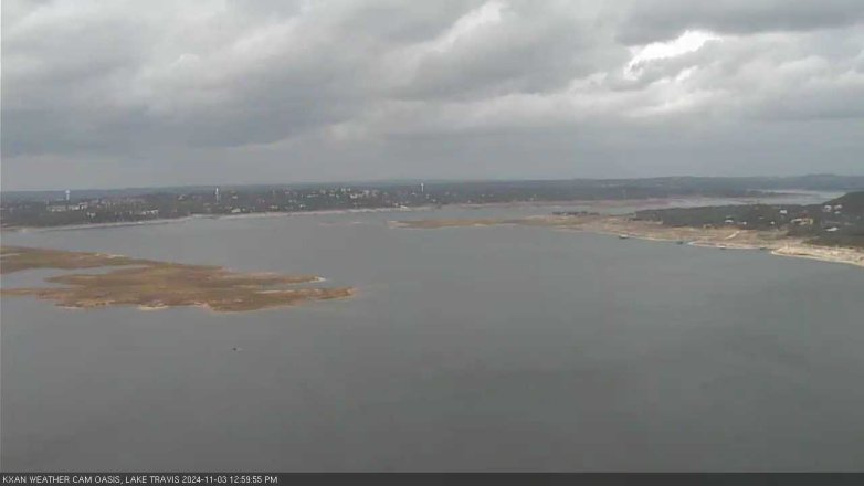 Lake Travis webcam, November 3, 2024 1:00 PM CT