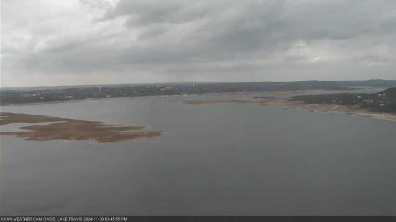 Lake Travis webcam, November 3, 2024 1:45 PM CT