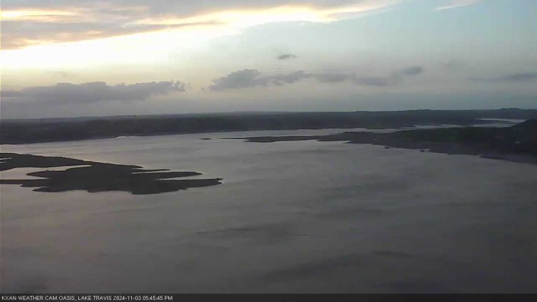 Lake Travis webcam, November 3, 2024 5:45 PM CT