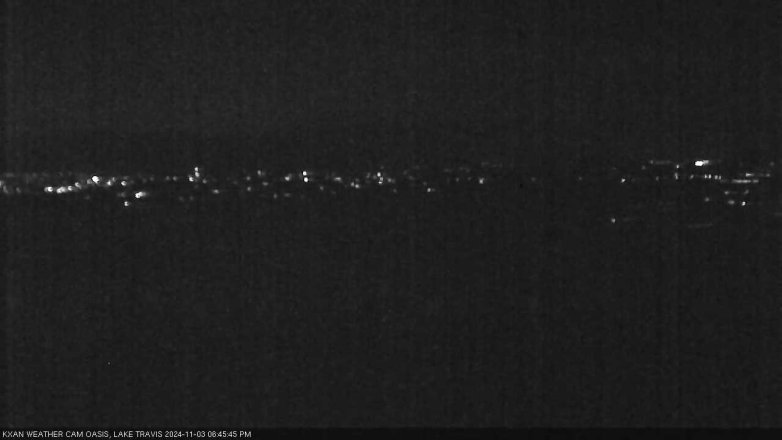 Lake Travis webcam, November 3, 2024 6:45 PM CT
