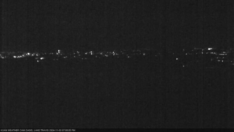 Lake Travis webcam, November 3, 2024 7:00 PM CT