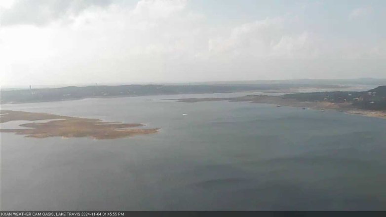 Lake Travis webcam, November 4, 2024 1:45 PM CT