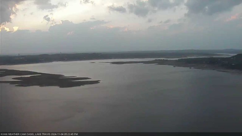 Lake Travis webcam, November 4, 2024 5:25 PM CT