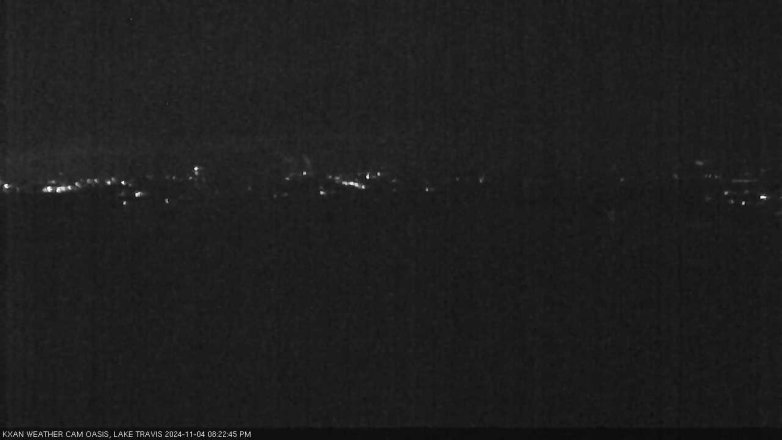 Lake Travis webcam, November 4, 2024 8:25 PM CT