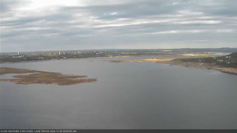 Lake Travis webcam, November 5, 2024 9:00 AM CT