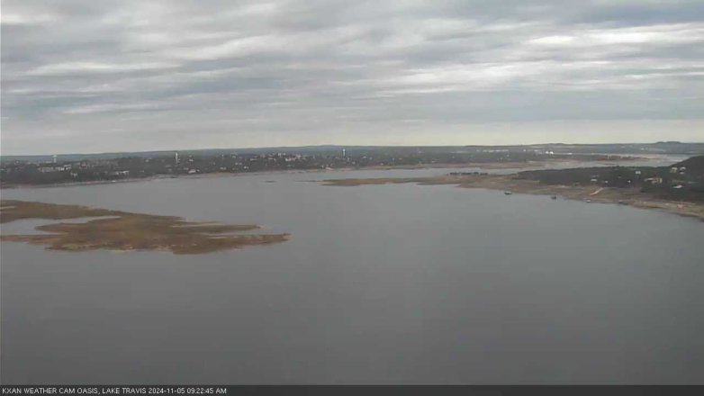 Lake Travis webcam, November 5, 2024 9:25 AM CT