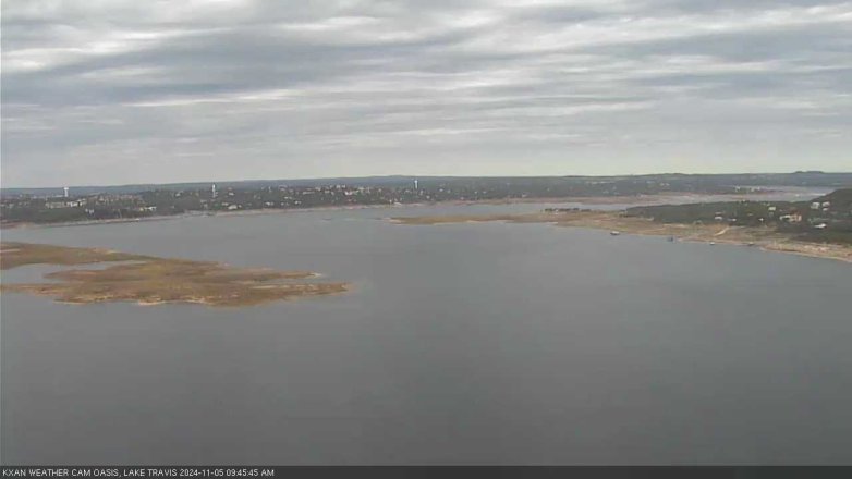 Lake Travis webcam, November 5, 2024 9:45 AM CT
