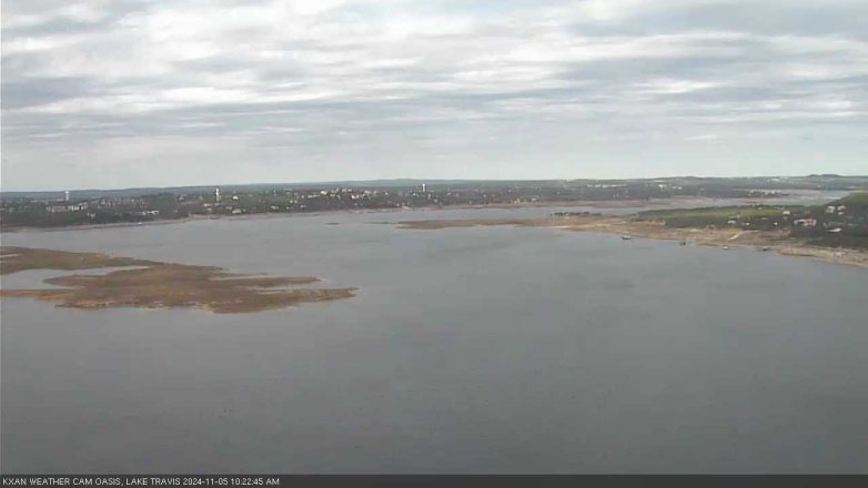 Lake Travis webcam, November 5, 2024 10:25 AM CT