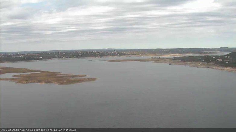 Lake Travis webcam, November 5, 2024 10:45 AM CT