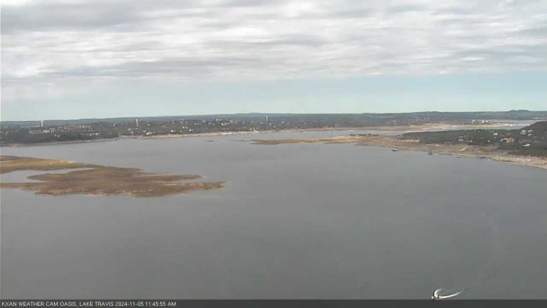 Lake Travis webcam, November 5, 2024 11:45 AM CT