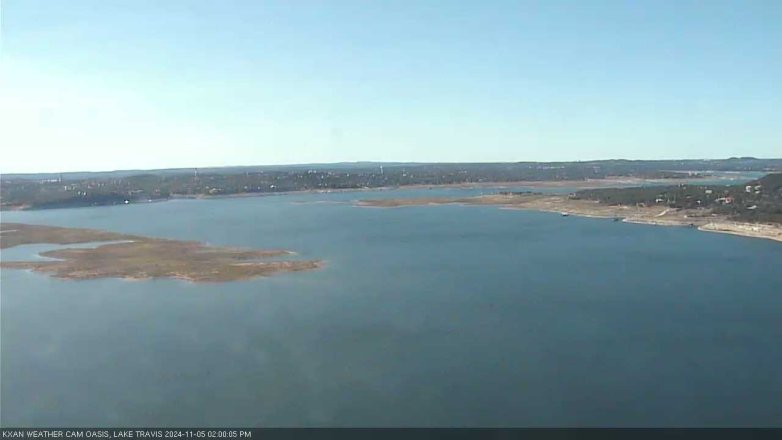 Lake Travis webcam, November 5, 2024 2:00 PM CT