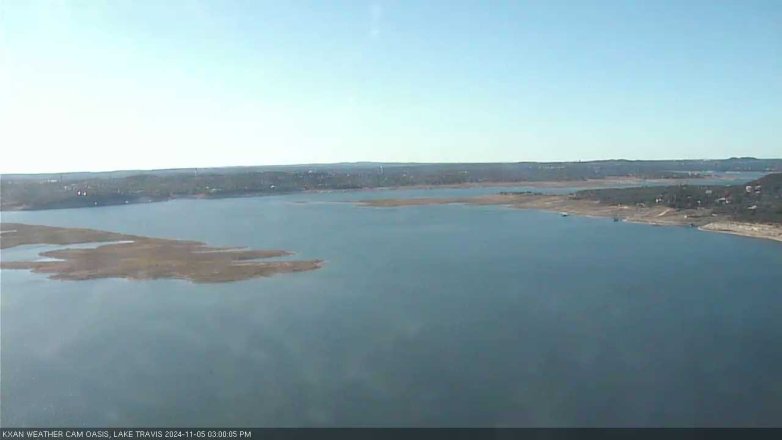 Lake Travis webcam, November 5, 2024 3:00 PM CT
