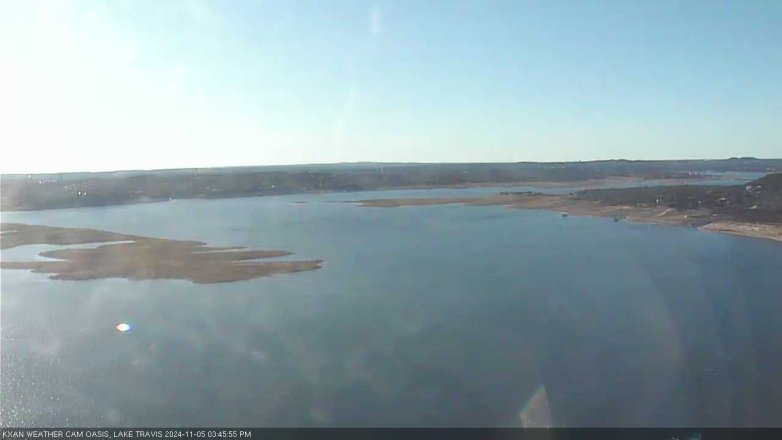 Lake Travis webcam, November 5, 2024 3:45 PM CT