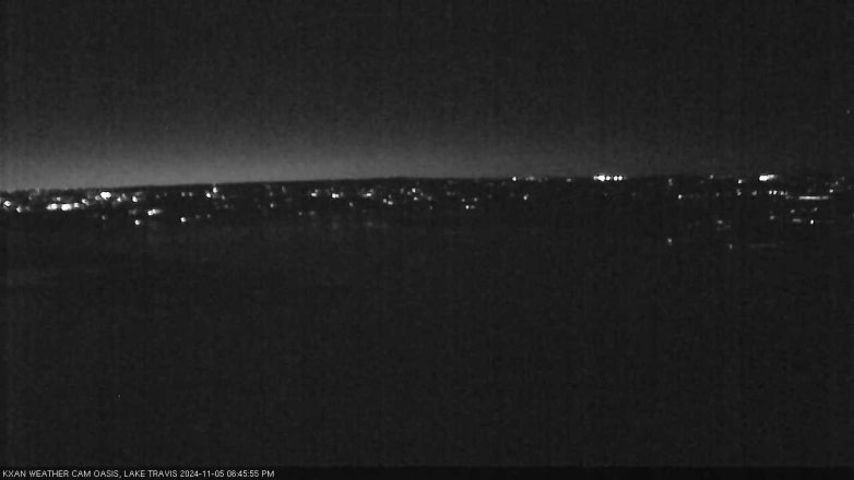 Lake Travis webcam, November 5, 2024 6:45 PM CT