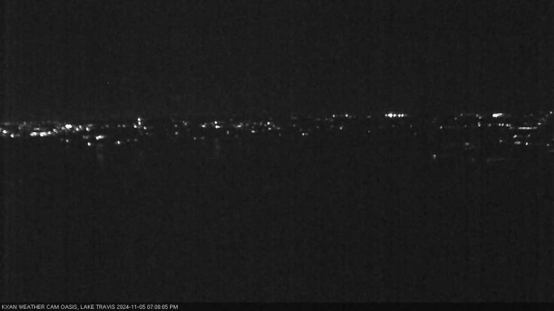 Lake Travis webcam, November 5, 2024 7:00 PM CT