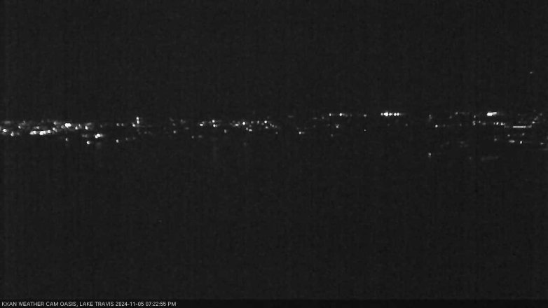 Lake Travis webcam, November 5, 2024 7:25 PM CT