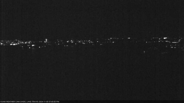 Lake Travis webcam, November 5, 2024 7:45 PM CT