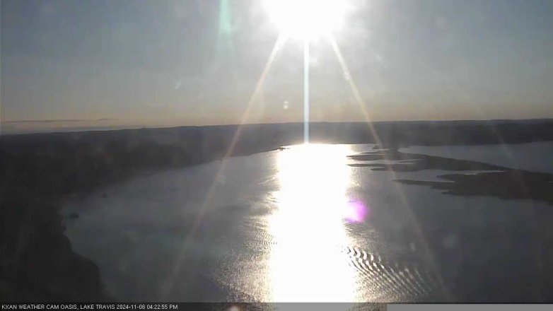 Lake Travis webcam, November 6, 2024 4:25 PM CT