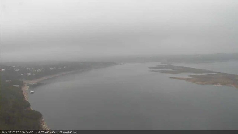 Lake Travis webcam, November 7, 2024 9:45 AM CT