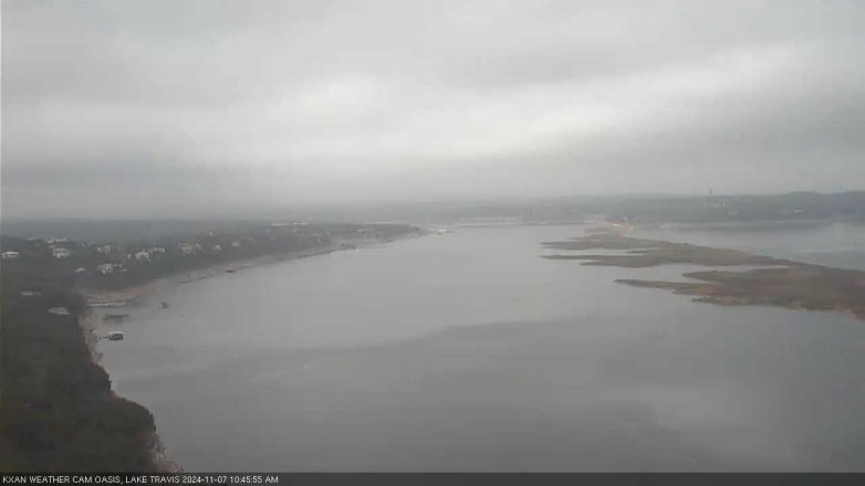 Lake Travis webcam, November 7, 2024 10:45 AM CT