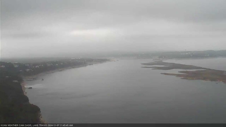 Lake Travis webcam, November 7, 2024 11:45 AM CT
